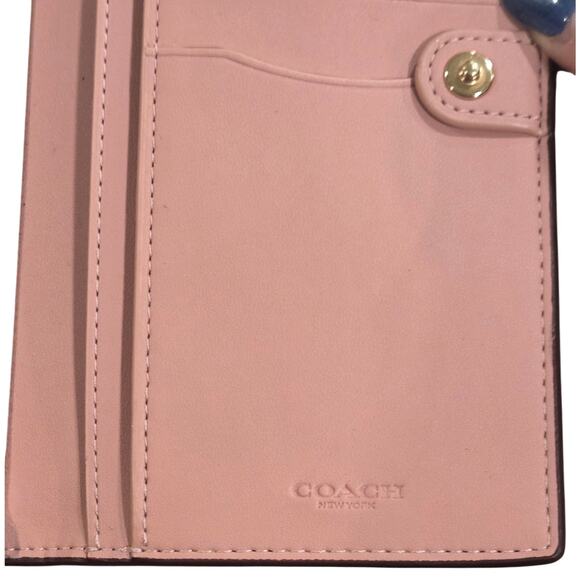 Coach Slim Zip Wallet In Colorblock Signature Canvas NEW - Reg.  $268 - Picture 10 of 12